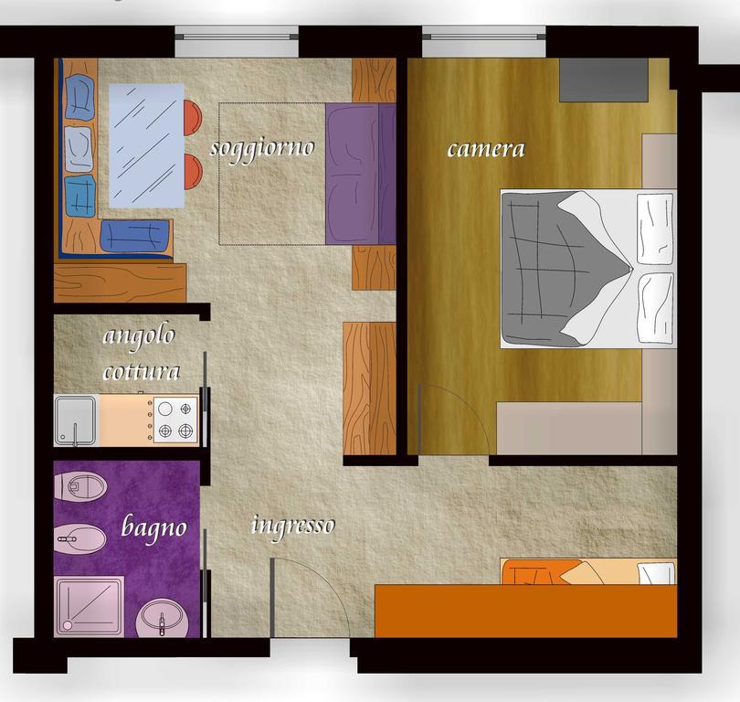 Residence Kristall- Fiemme Holidays 普雷达佐 客房 照片